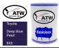 Preview: Toyota, Deep Blue Pearl, 8X5: 500ml Lackdose, von ATW Autoteile West.